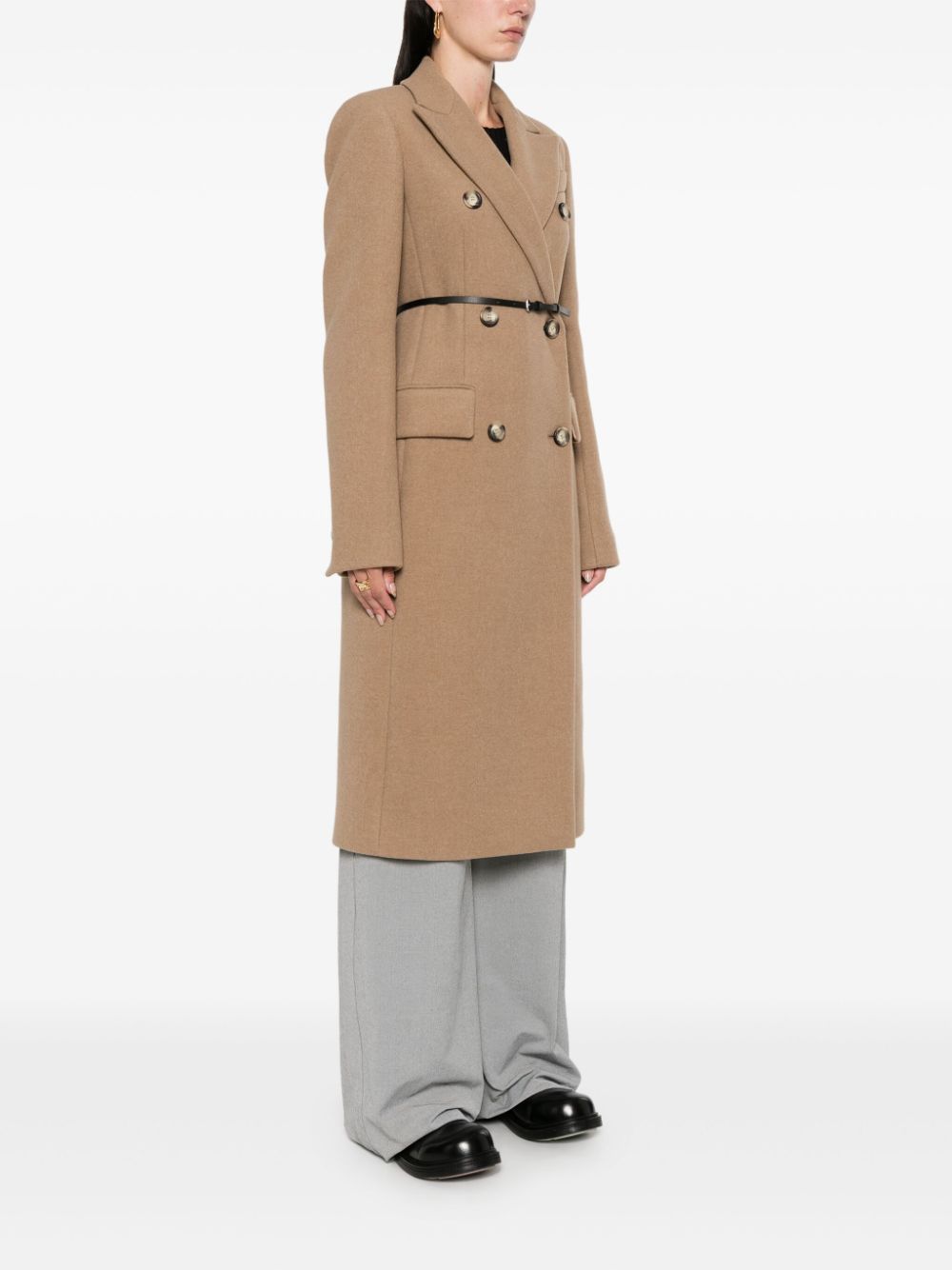 Sportmax Coats - Marrone | 7bdd9abbb15758bca098cb79c67e953d8d56f37c