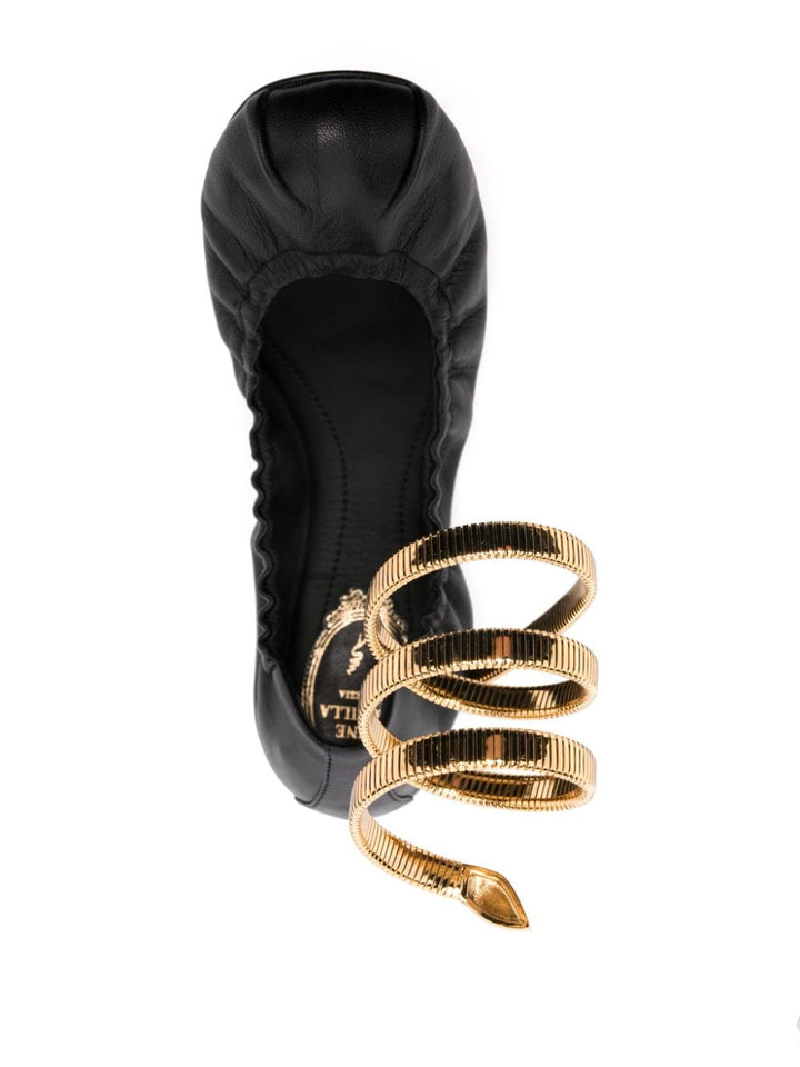 Rene' Caovilla Flat shoes - Blacks and greys | 7d7f4a25e035a7f54441154a4fbc069e990be29e