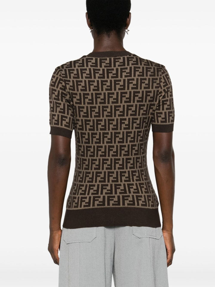 Fendi Sweaters - BROWN | 006e8edcdd2049129e76137885b77798e83977a0