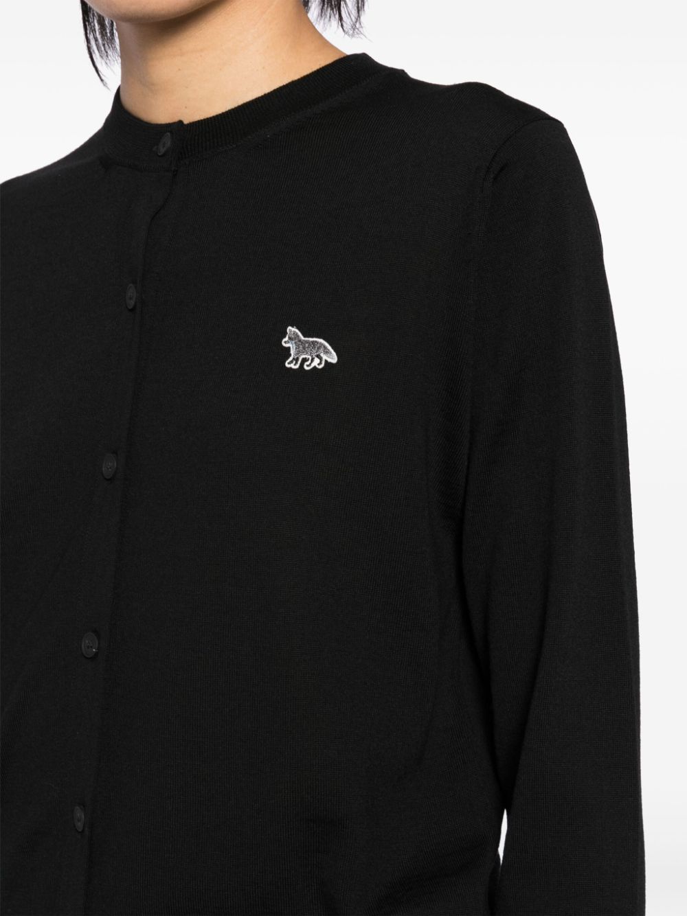 Maison Kitsune' Sweaters - Blacks and greys | f029824a311506cb8c29d76ff28776670bed4c36