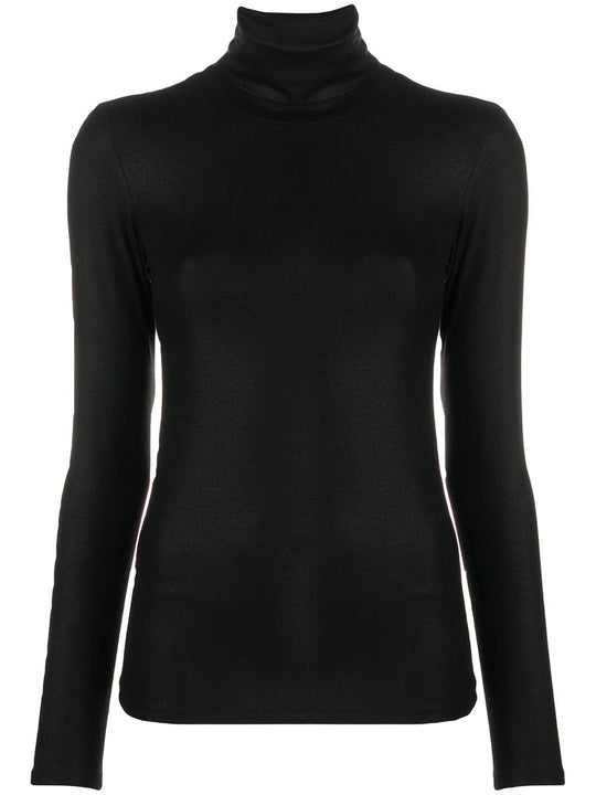 Lurex High-Neck Sweater