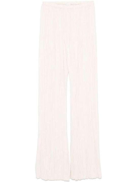 Pleated Crepe Trousers