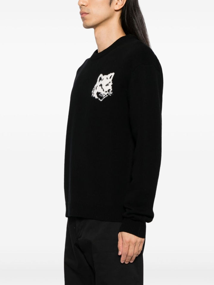Maison Kitsune' Sweaters - Blacks and greys | e22b2f9604af2dadaf0582e7ca0fd1f7d1c6f788