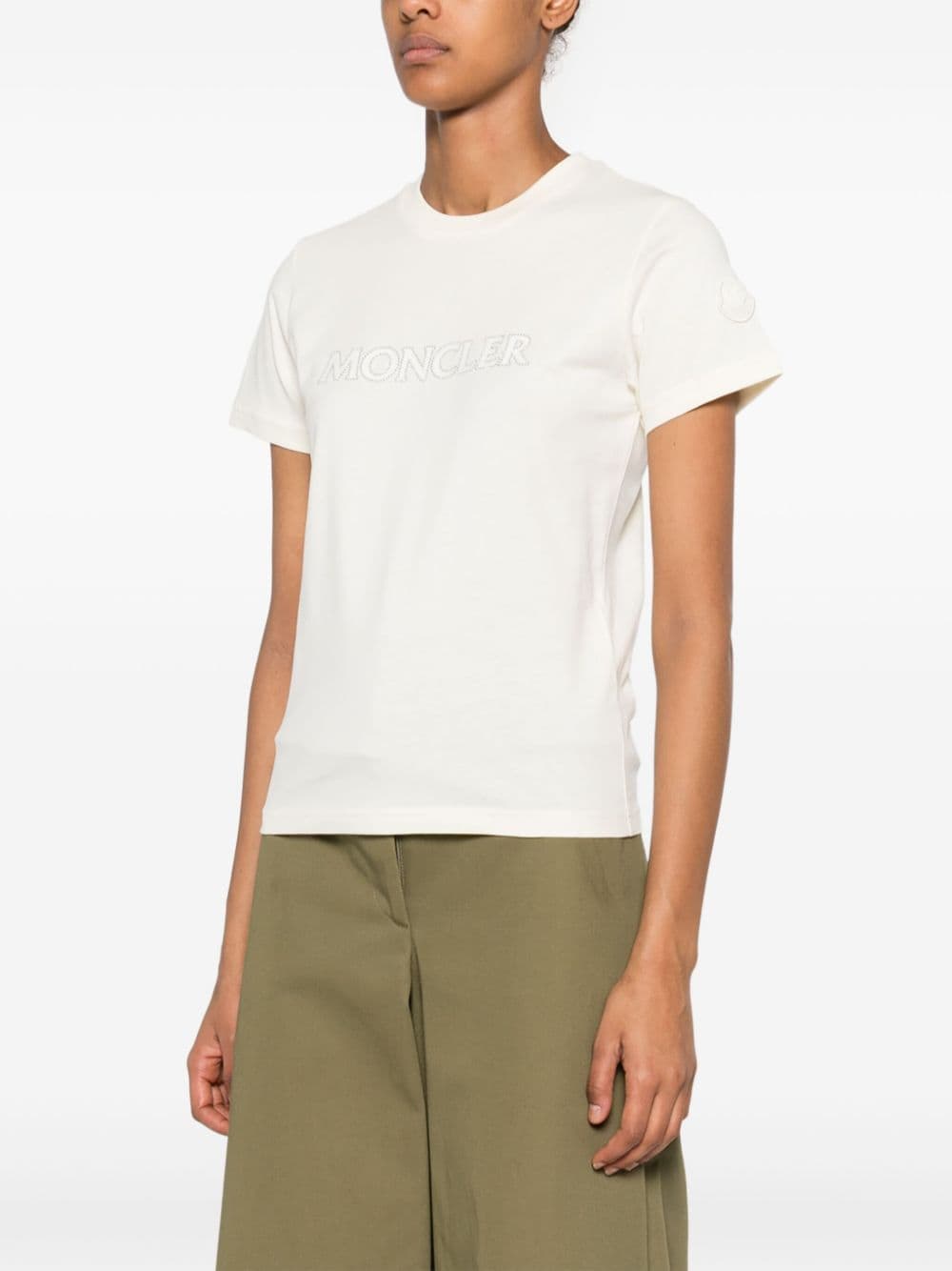 Moncler T-shirts and Polos - Light and natural | 2d4f69564aebbd1674893c5b7ac1482ee6fb5e8b