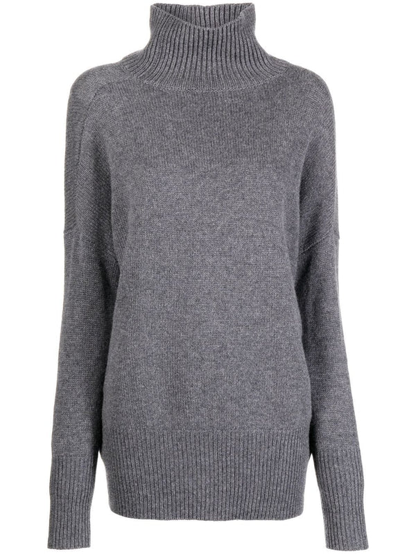 Heidi Cashmere Turtle-Neck Sweater