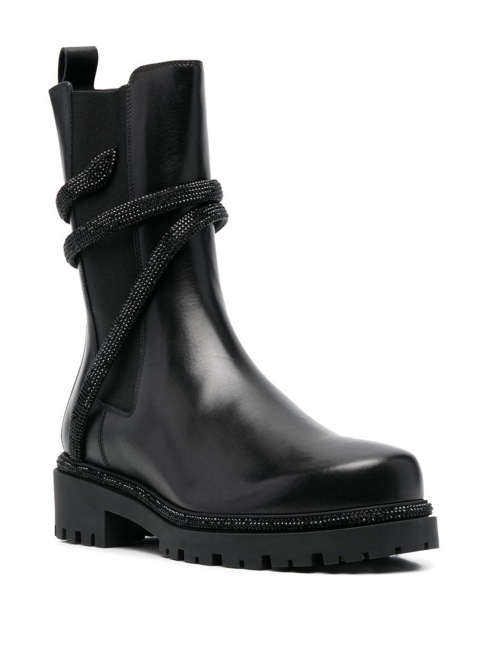 Rene' Caovilla Boots - Blacks and greys | 4ba568bb50551b8bd1373773f6b541c33ead64fb