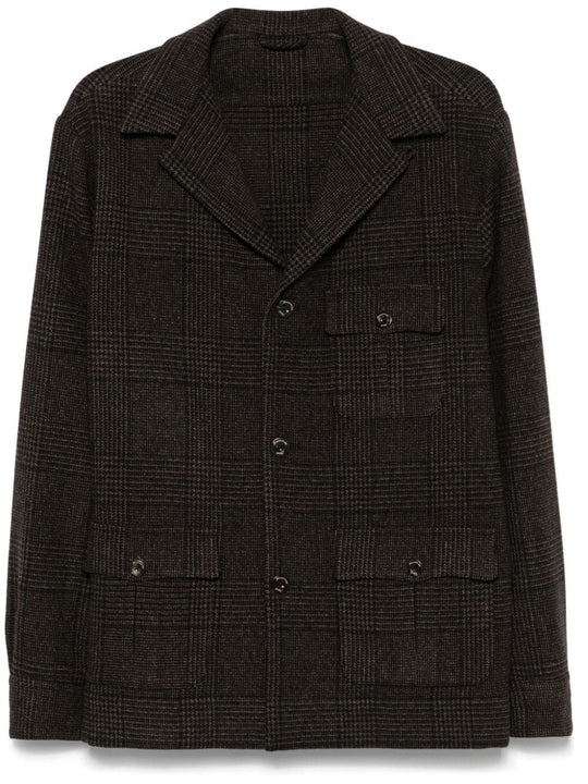 Wool Single-Breasted Jacket