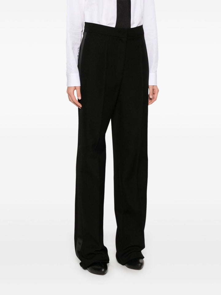 Max Mara Pianoforte Trousers - Blacks and greys | 333c018764839befee6ce7055d449de0ebae1df9