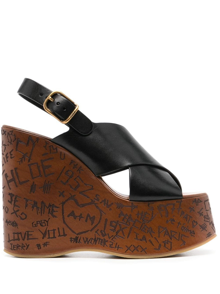 Chloè Sandals - Blacks and greys | 5297f276ca00bcdb02ccd6d3d0319ae0d9472837
