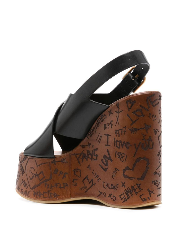 Chloè Sandals - Blacks and greys | 6aee13f8f88058a619e5f88bc95ee512d111ad1e