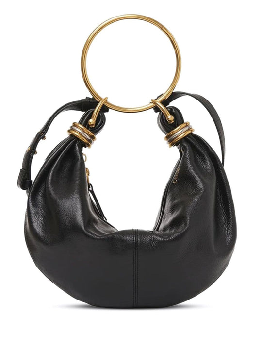 Bracelet Small Leather Hobo Bag