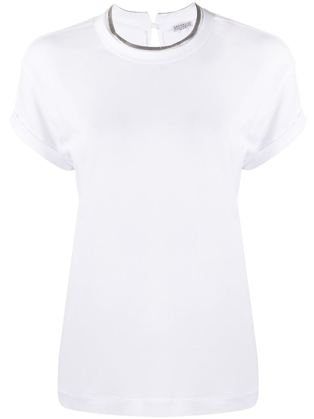 Brunello Cucinelli T-shirts and Polos - WHITE | c5796b2f69b4039ddf34c0733f000d98bcfe774c