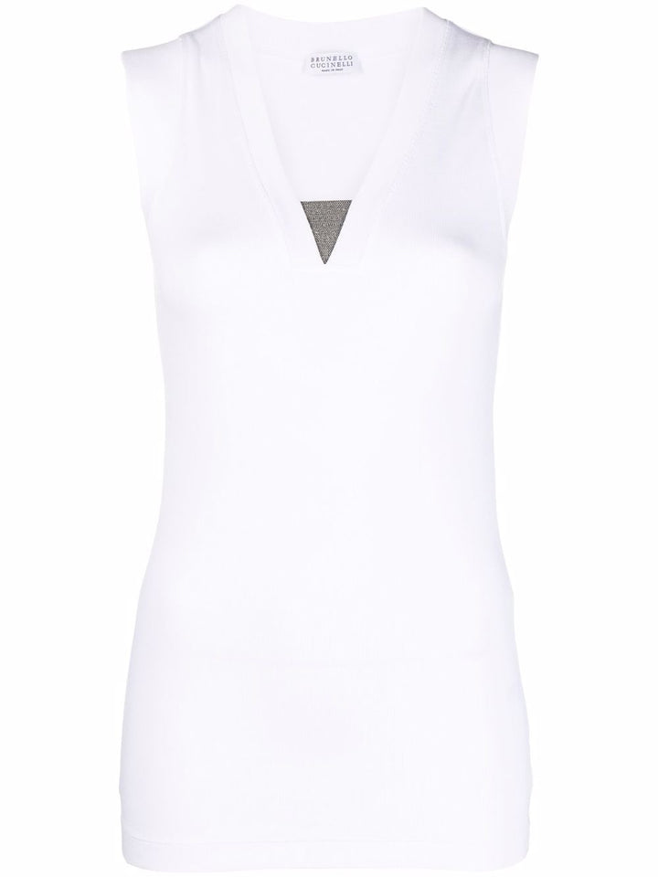 Brunello Cucinelli Top - Chiari e Naturali | a4164c825802c2b416515cba7ba5d2e82fb1f112
