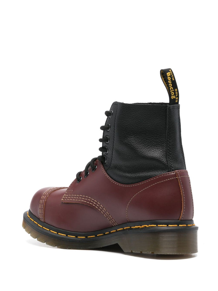Mm6 Maison Margiela X Dr. Martens Boots - Marrone | 8430ddd20127360cd91be2f790048359bf2f9694