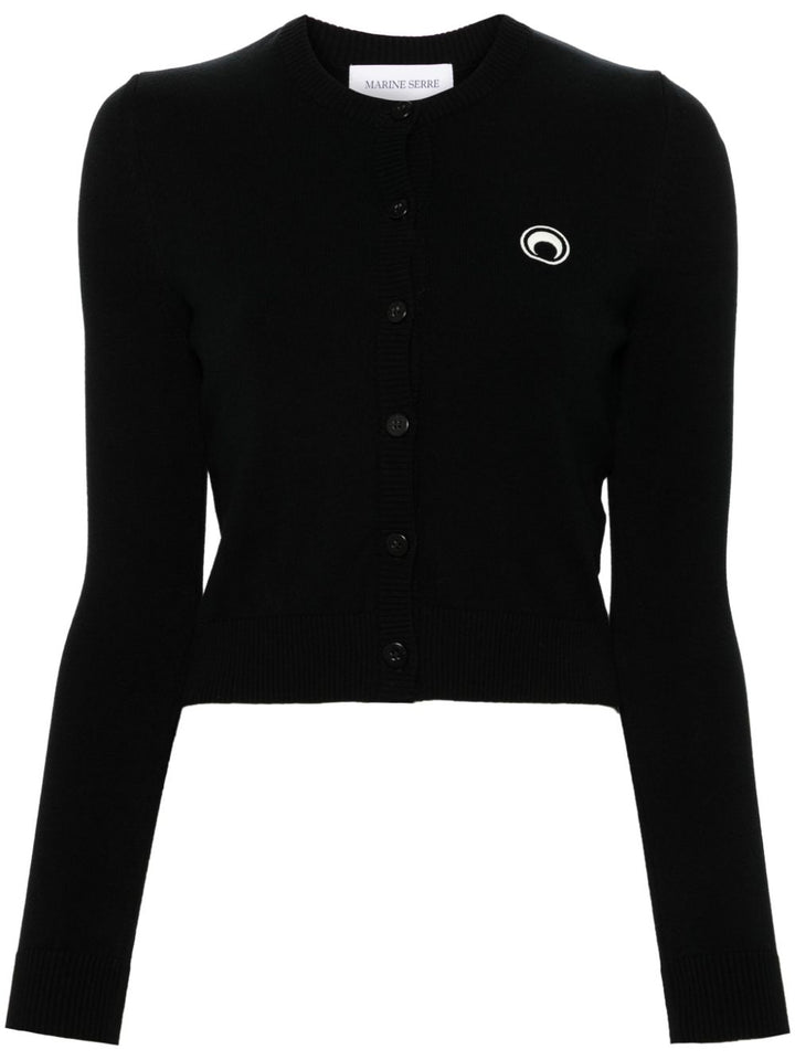 Marine Serre Sweaters - Blacks and greys | 3737b4f17d014cb872863c6c826327044b35b1b4