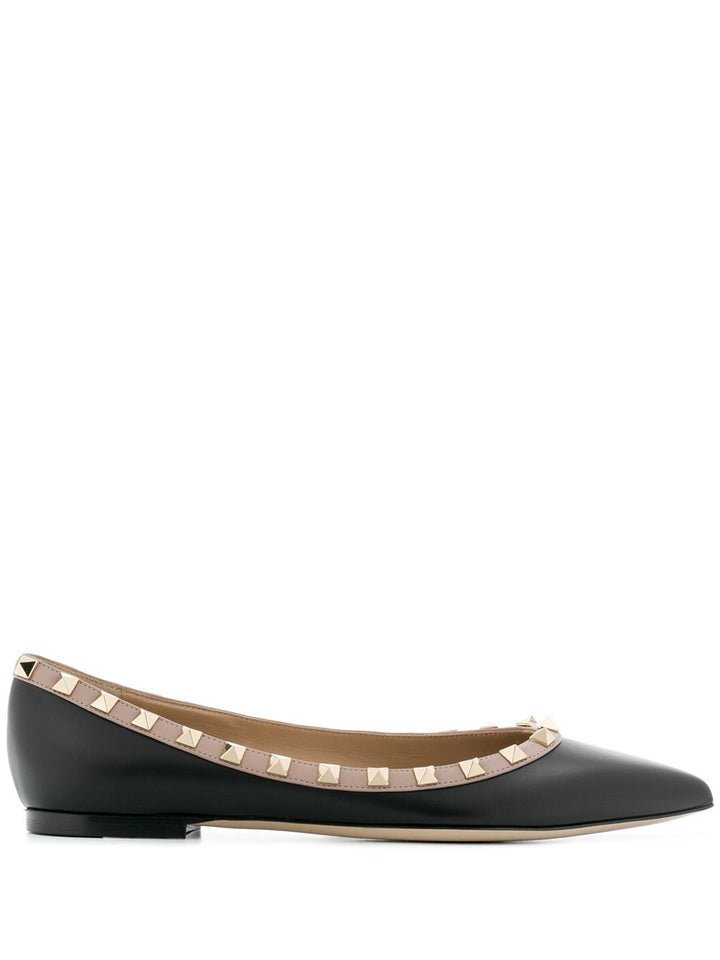 Valentino Garavani Flat shoes - Blacks and greys | 9e0e1b208ddf1d6ce61953fa70a80df59d94b5d5