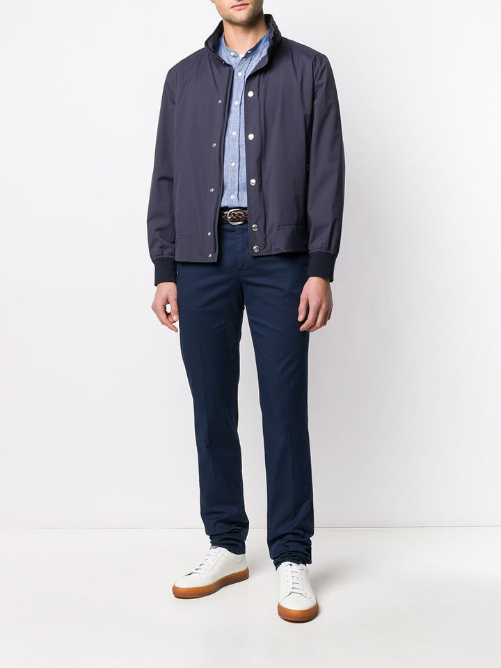 Brunello Cucinelli Trousers - Blu e verdi | d7c45e46b782f8dc3264c163ed89a941c80f4ca4