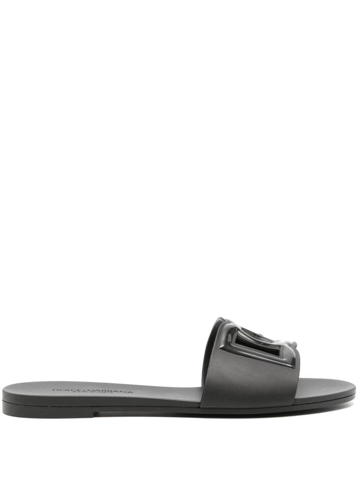 Dolce & Gabbana Sandals - BLACK | 6d98d6eab1b8be72dbaf7d1e20debb415c9da33a