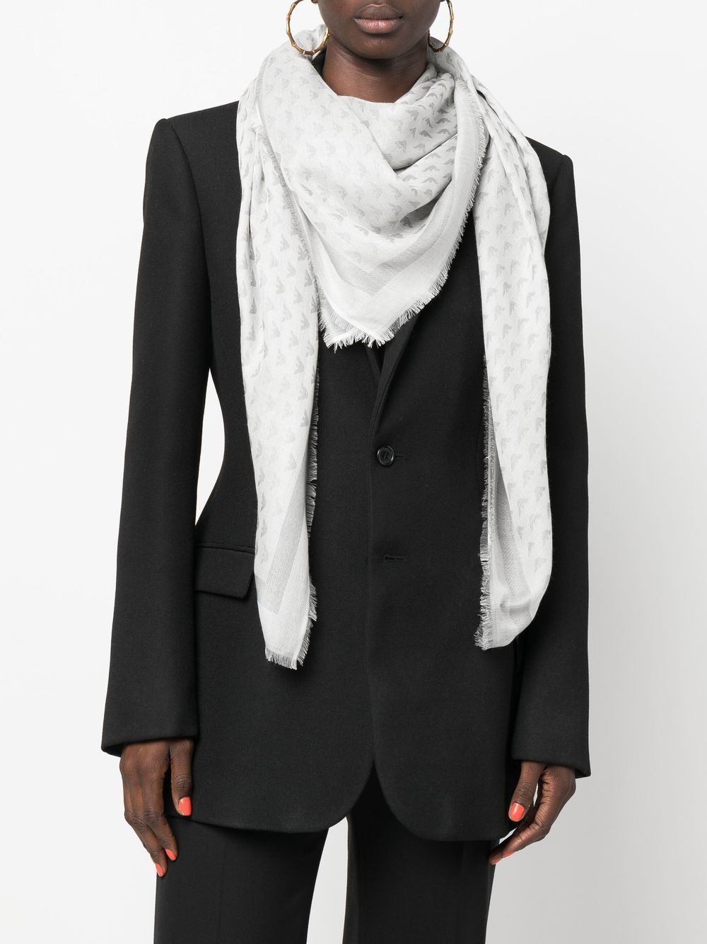 Emporio Armani Exclusive Scarfs - Neri e Grigi | 4369230beb3606804cc78d57578df7bafbb04862