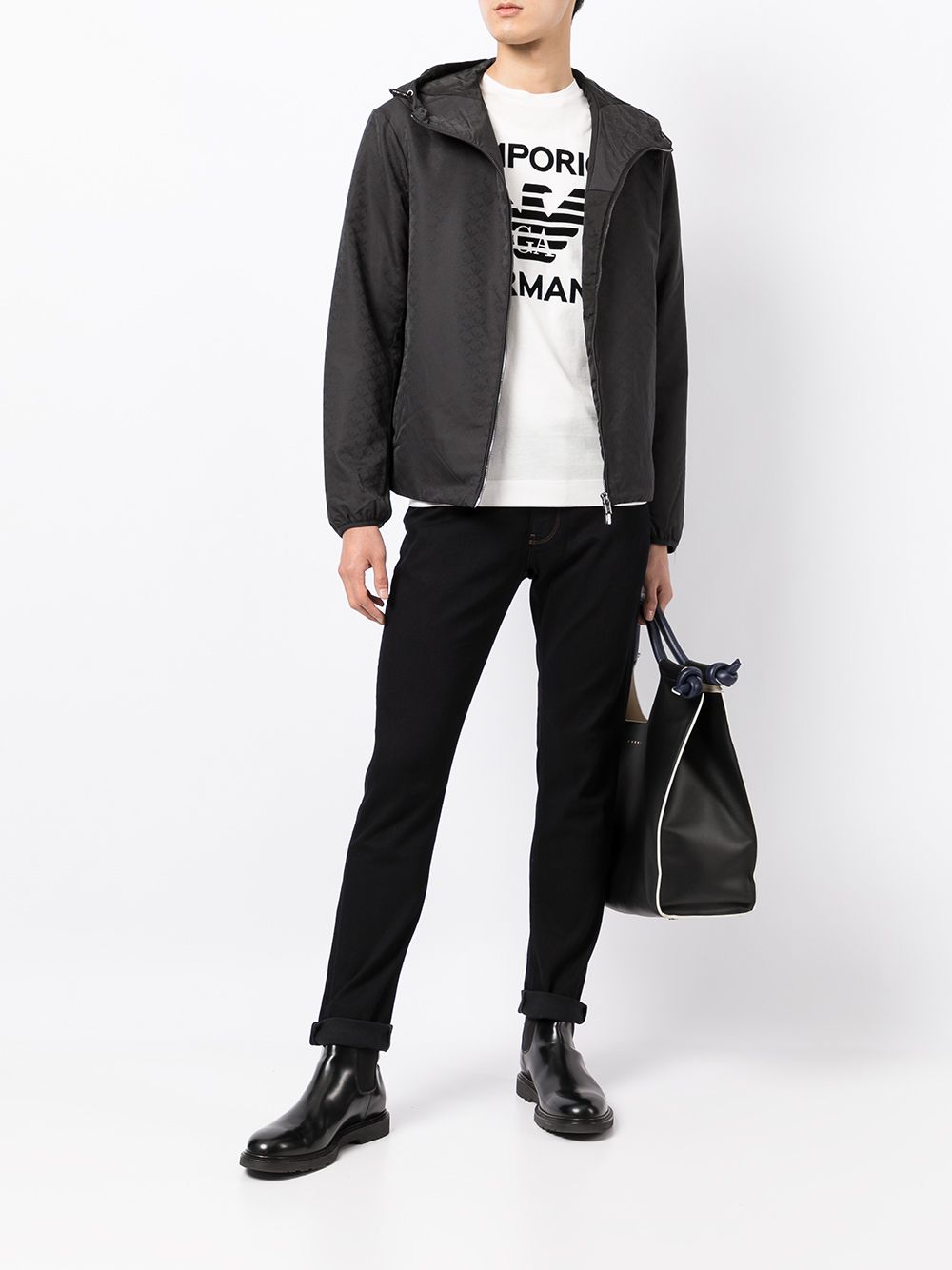 Emporio Armani Coats - Neri e Grigi | 045d6fa6febab4f89f92e9469a61d7965af80125