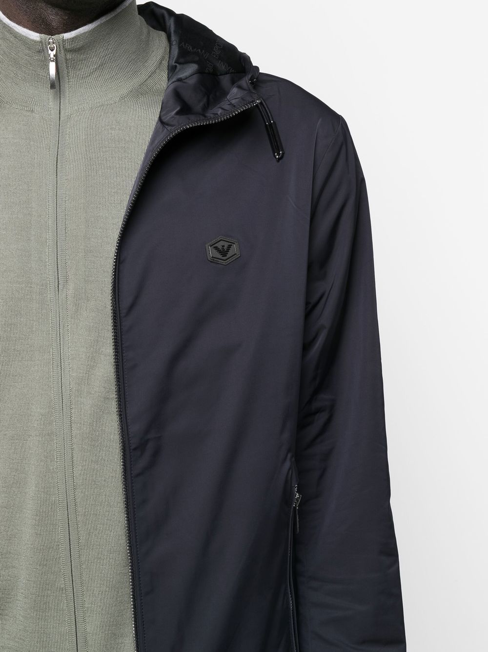 Emporio Armani Coats - Blu e verdi | 6b752c49247faf40b36903b16902083047c30d33