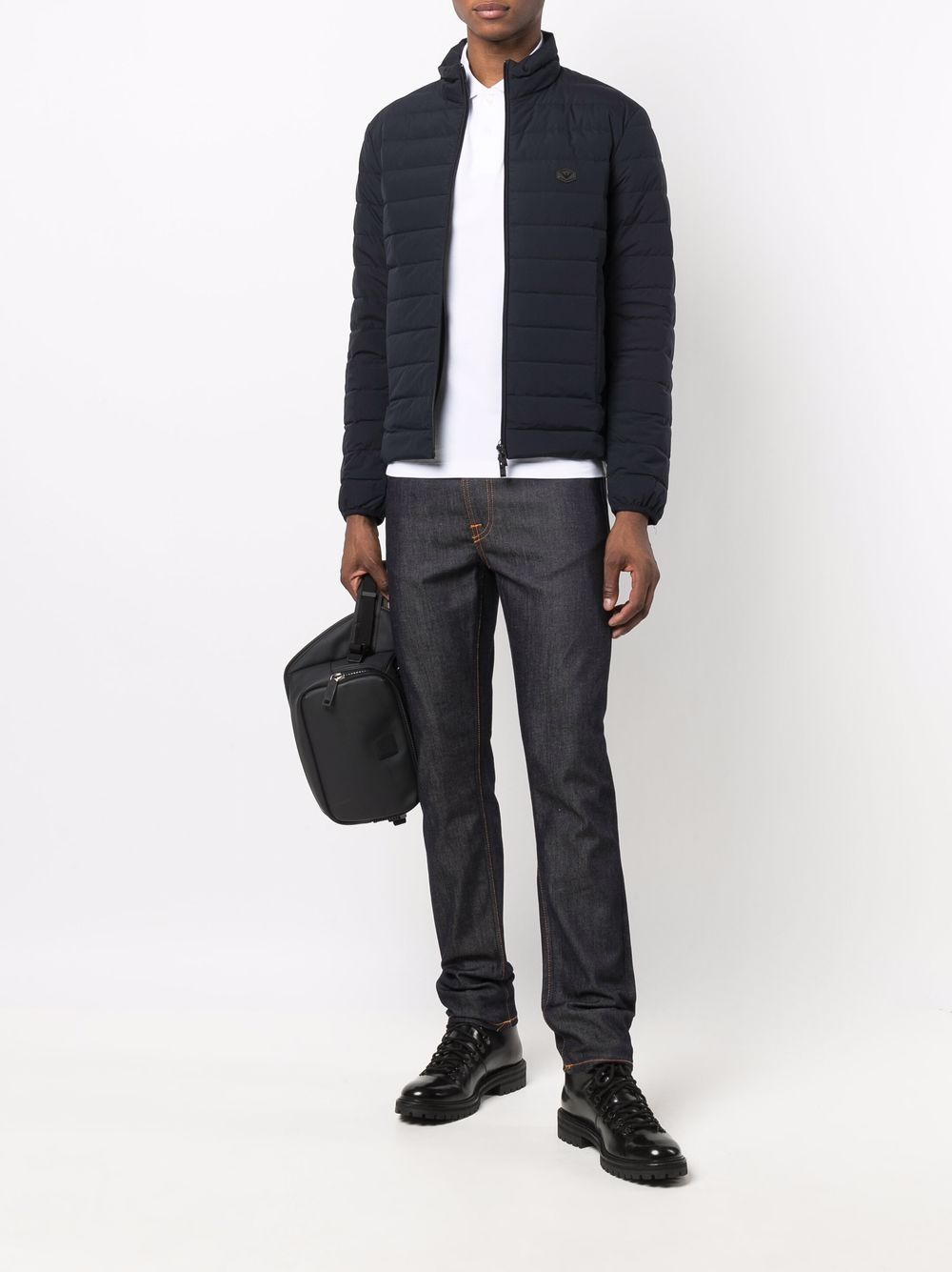 Emporio Armani Coats - Blu e verdi | bdbe4b72d9fb452b136e9f770515228b4f535f48