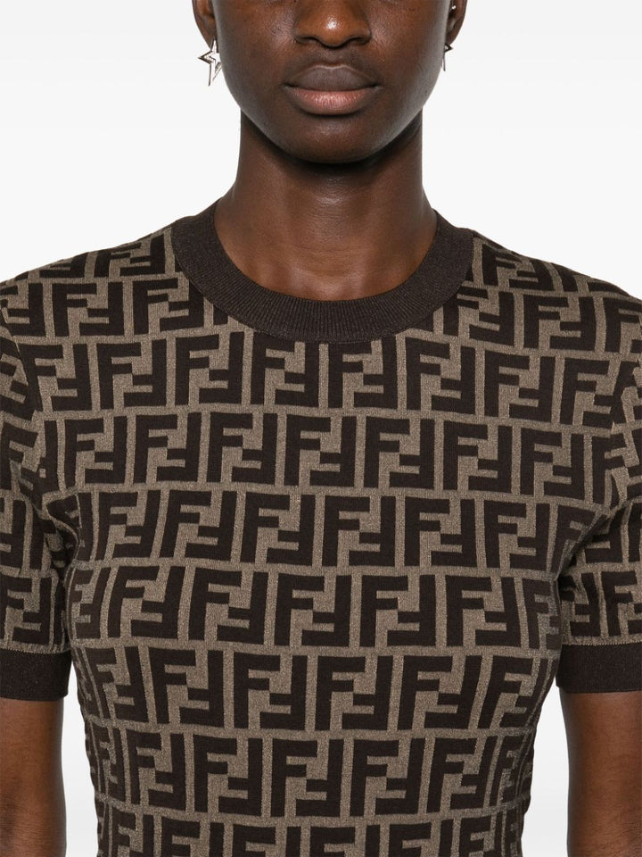 Fendi Sweaters - Marrone | 6acdf4b94e6c9fb4b10124037a29ffd48f34b438