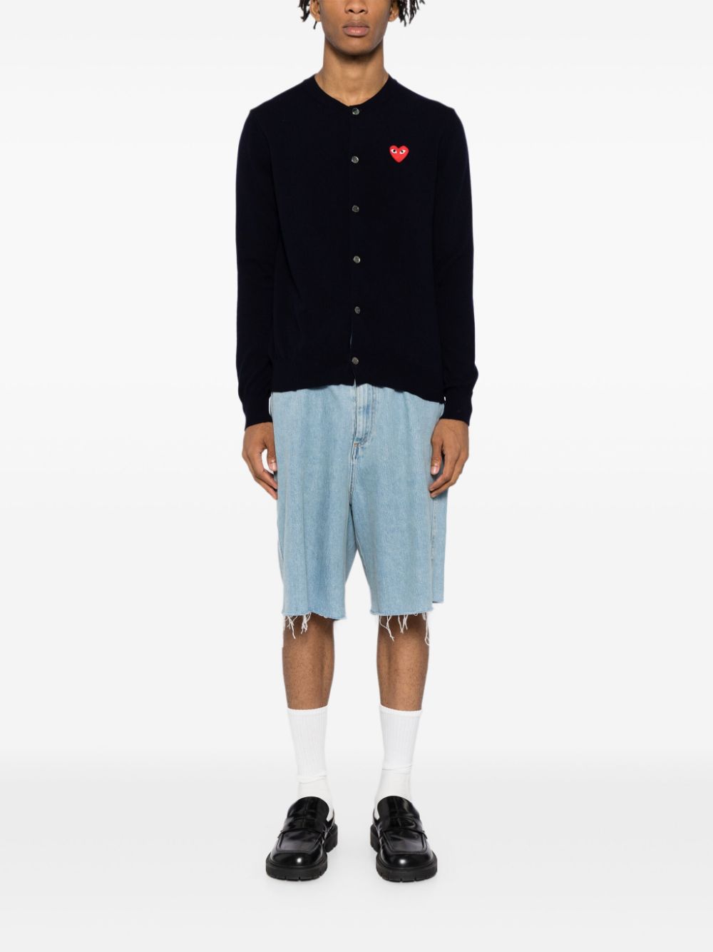 Comme Des Garcons Sweaters - Blue and green | b4463d11dd803ba3d6976c07cd2889e1f9ff07f6