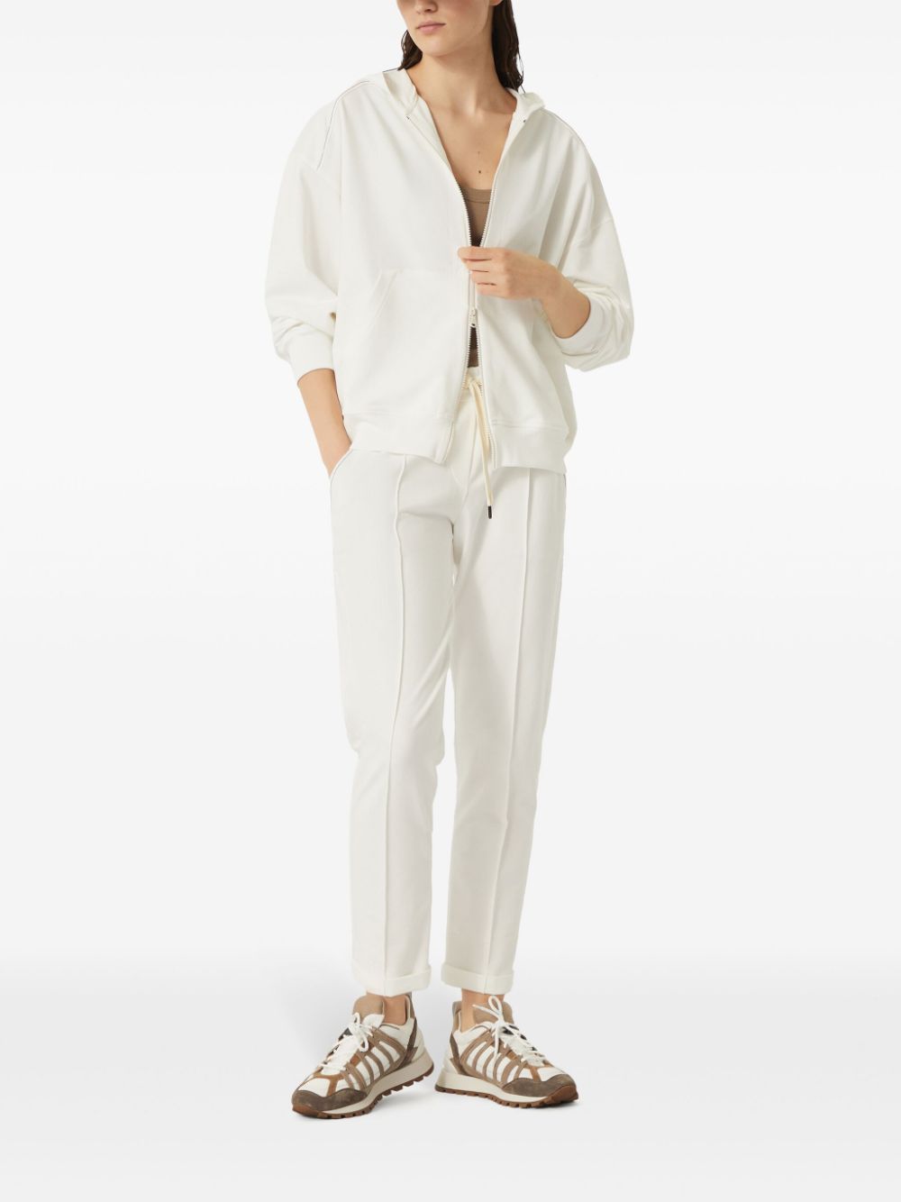 Brunello Cucinelli Trousers - Chiari e Naturali | a93e7b0d916f5f2d7f569e6fda04af99ff50fe0b