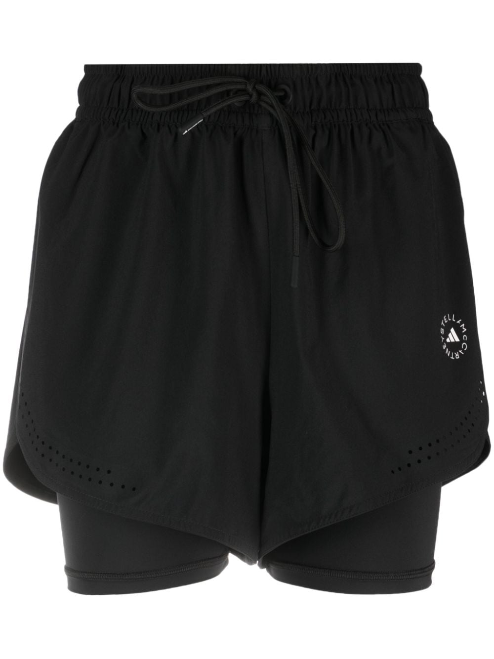 Adidas By Stella Mccartney Shorts - Blacks and greys | db061cf508bb43927d3551741053147811d64e0a
