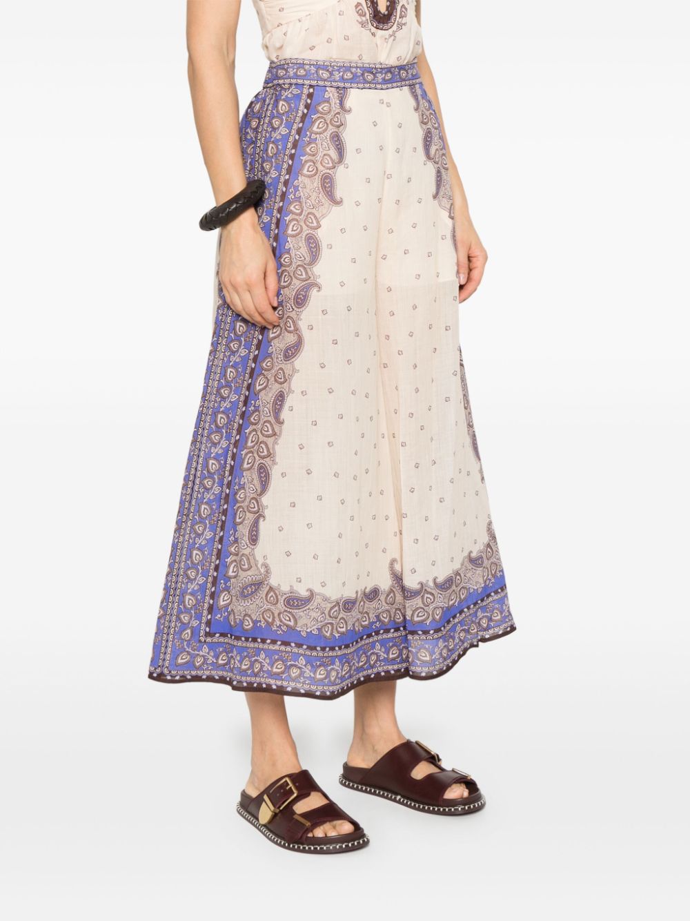 Zimmermann Trousers - Blue and green | db5a64835ff88293971c37a260dc82006779a7aa