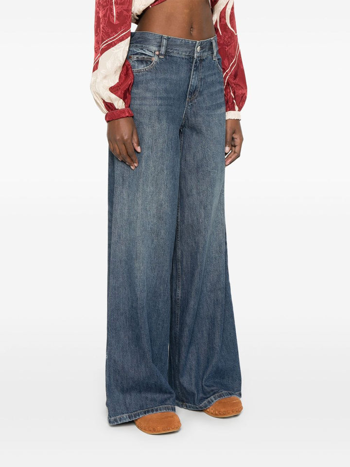 Alice + Olivia Jeans - Blue and green | 006918756efe5ae8249c34140a198831a01ae761