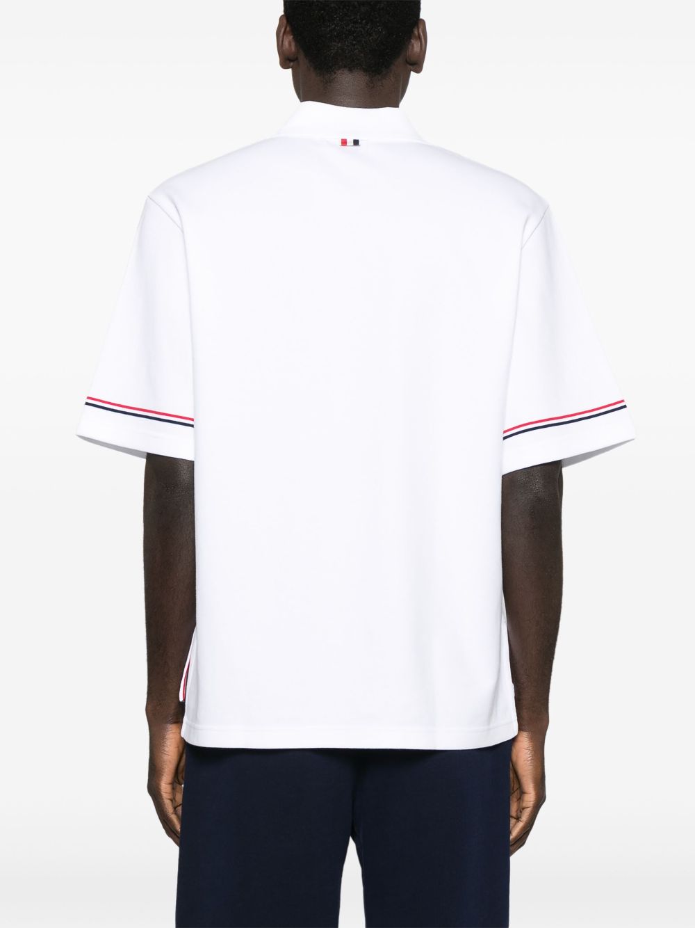 Thom Browne T-shirts and Polos - Light and natural | 9b731e9f7ff25151344fb70b5b8d181bf9d809fd