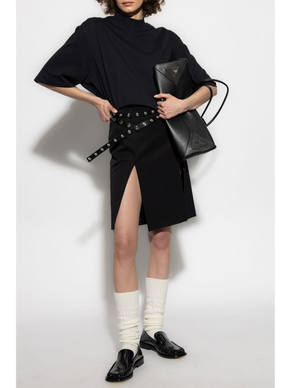 The Attico T-shirts and Polos - Blacks and greys | 37c837ab947b561bc7a333fc519152211775437c