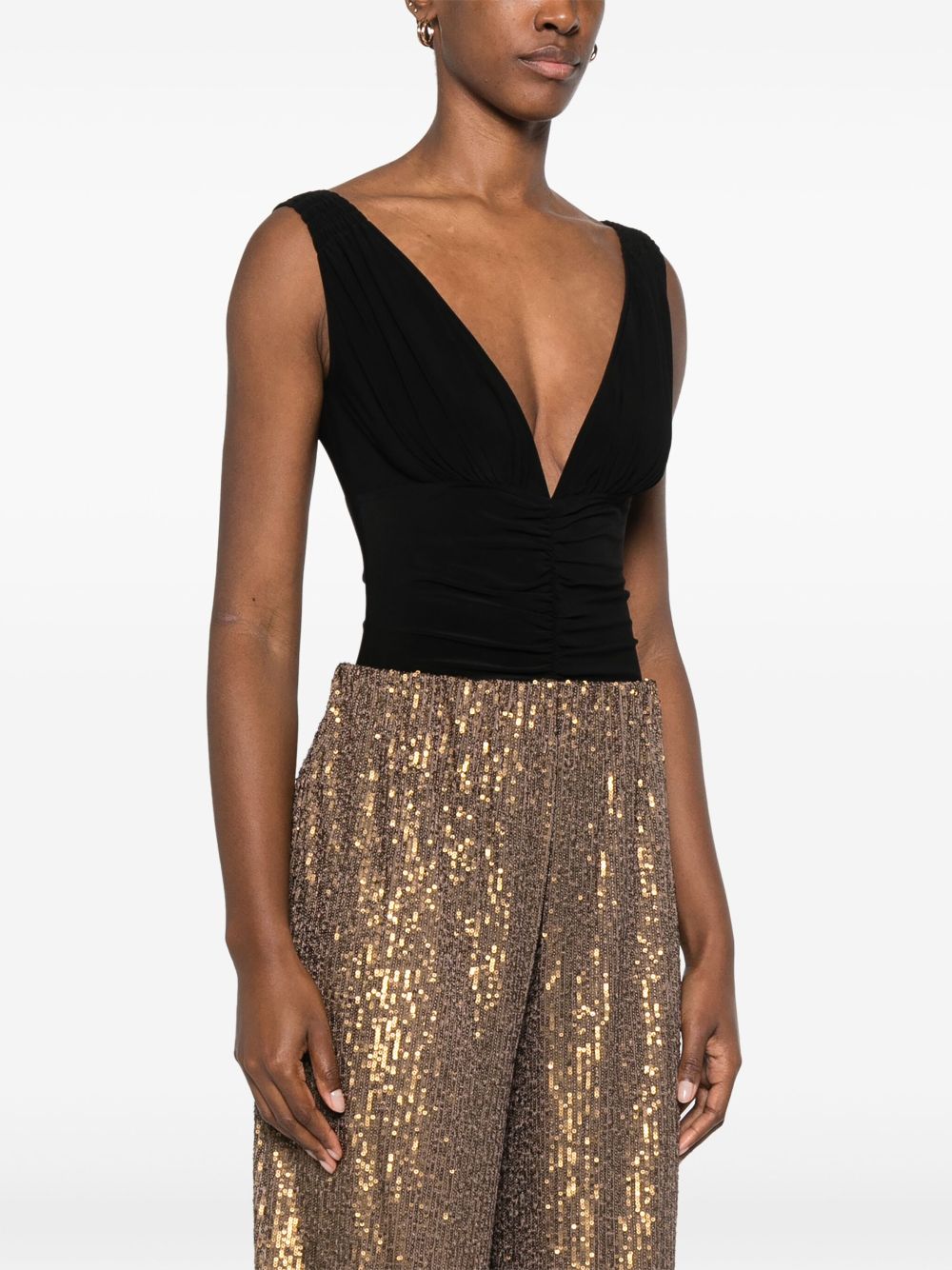 Norma Kamali Top - Blacks and greys | 8a933f1a5575381cae841cd55f5e14c17018fc19