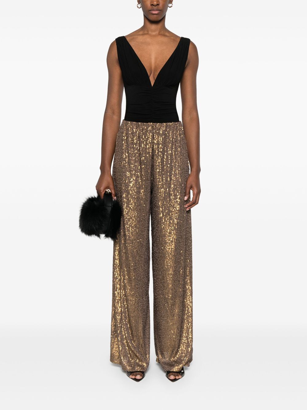 Norma Kamali Top - Blacks and greys | 39723c0cb51959fa9afac9a1f18c8d66b848ed2c