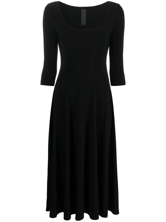 Flared Midi Dress
