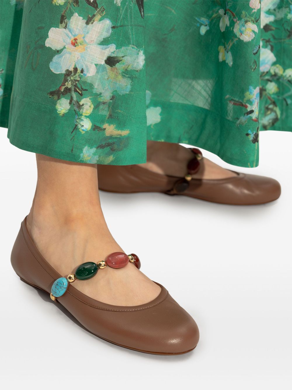 Gianvito Rossi Flat shoes - Marrone | 148d10fed16dce0f593724dc323dd390c664c8e4