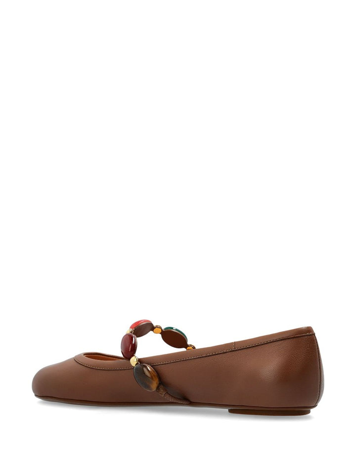 Gianvito Rossi Flat shoes - Marrone | 30de92dc79794e45a218284dcbdc6e91a943ab1c