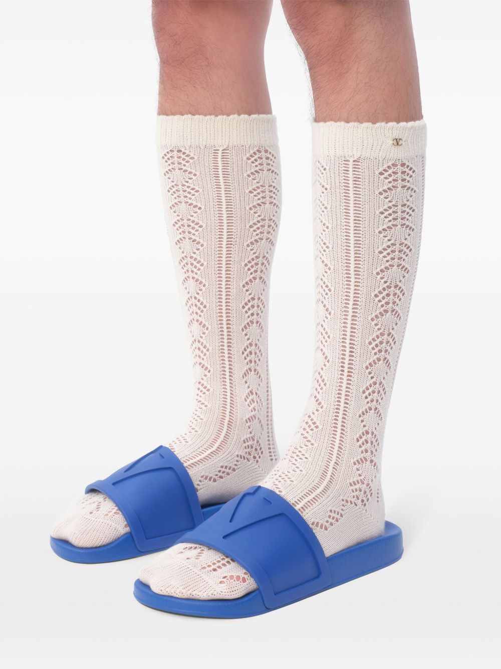 Valentino Garavani Sandals - Blue and green | d179945cd28175743d4ad137af7fd4d786d377d4