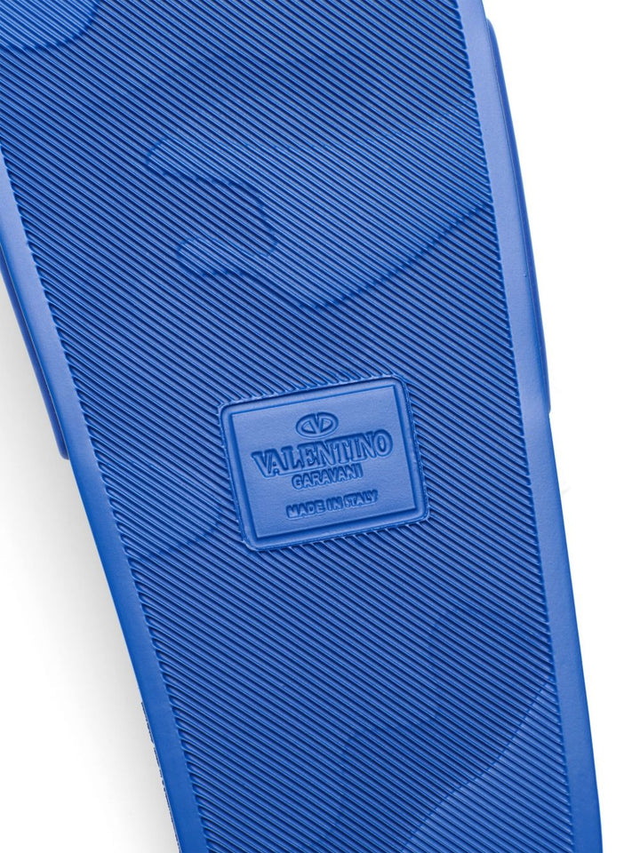 Valentino Garavani Sandals - Blue and green | 4a2fa1a8efa22314676659b01938a5165ad74b41