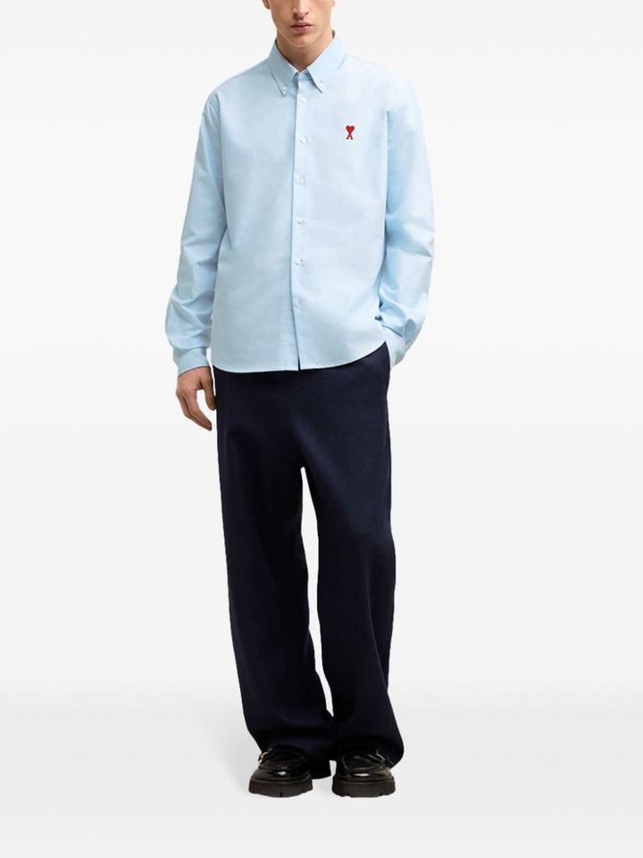 Ami Paris Shirts - Blue and green | 11a179588aa592975837bd7a8b7016f0c08632b5