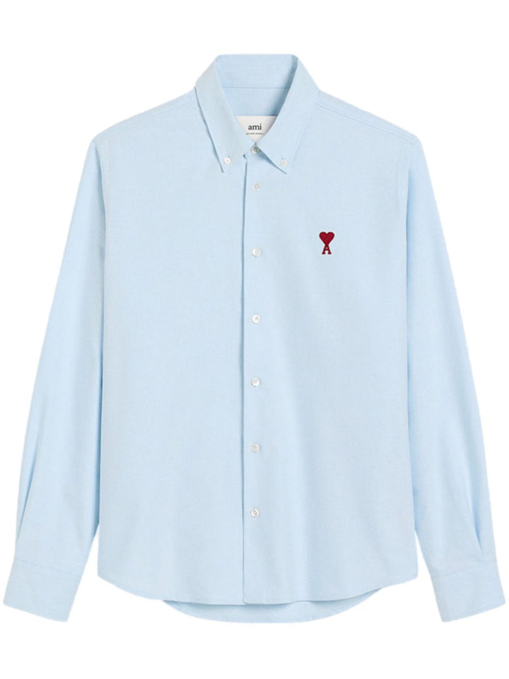 Ami Paris Shirts - Blue and green | 7ba379dfd75b467a3659d6346264a89a91660270