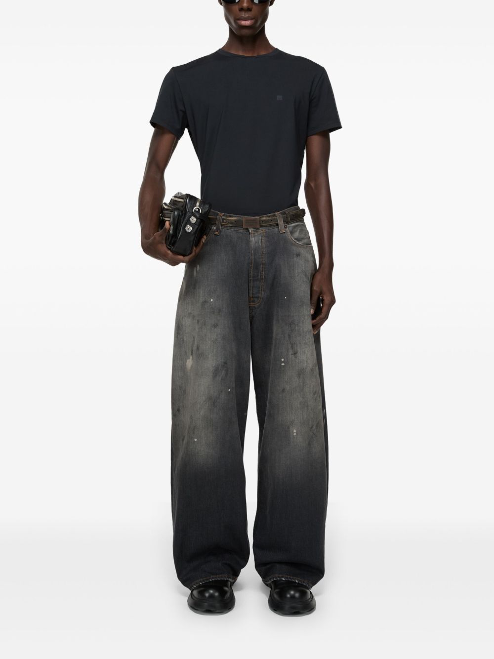 Acne T-shirts and Polos - Blacks and greys | 2abddfca7f3879b70aba8a47793a0608d09a9759