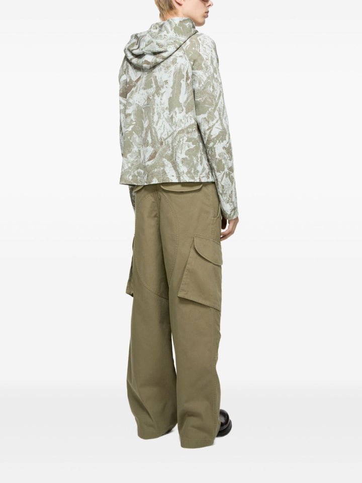 Acne Studios Trousers - Blue and green | 613f4ef7f8277f8d438394d5e71deb0f3476b3de