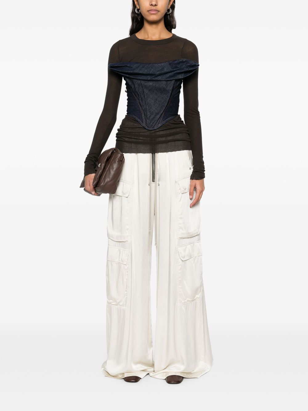 Rick Owens Trousers - Light and natural | 10b8b0850381a6026e5dd909144d115e31724948