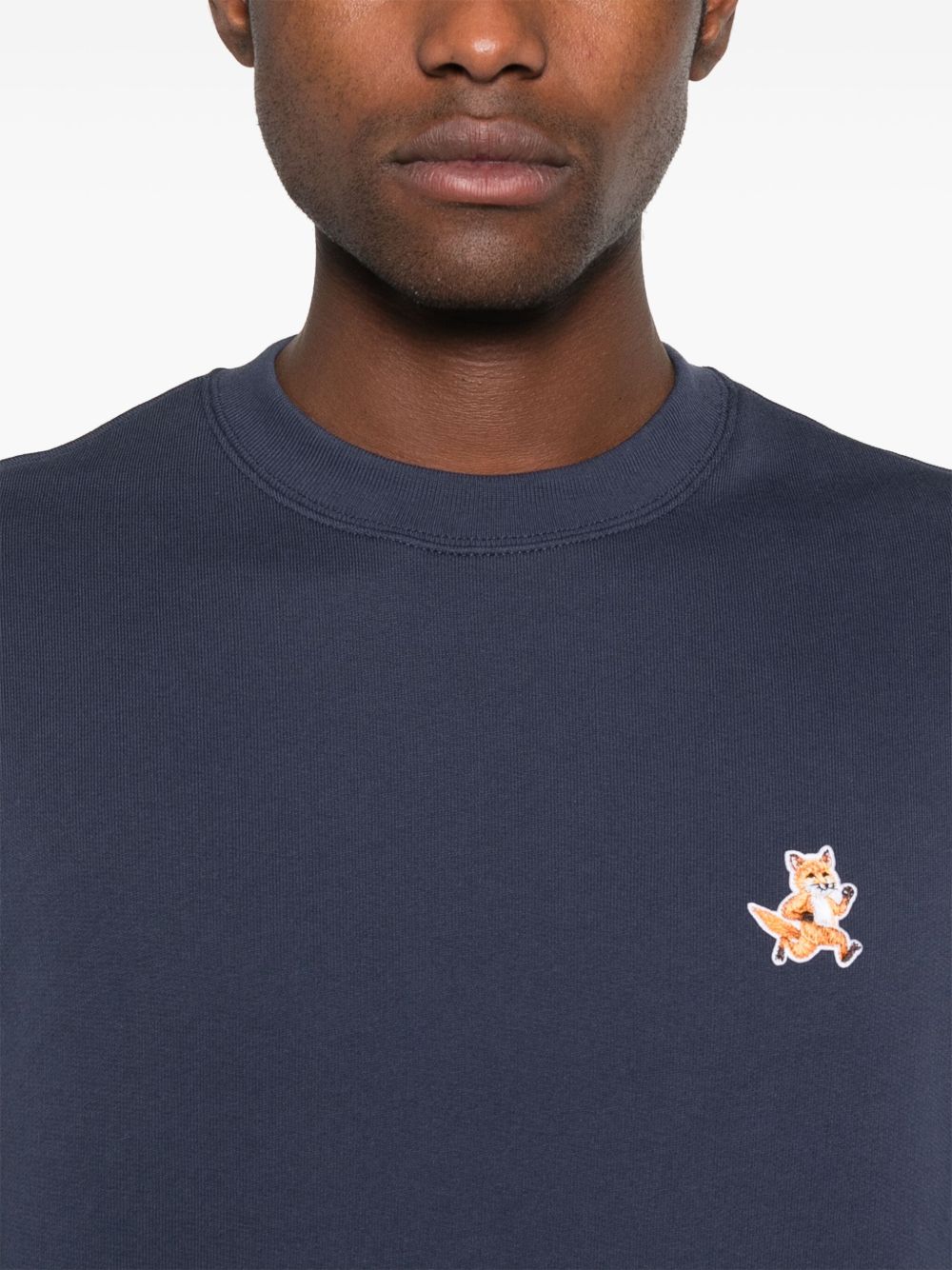 Maison Kitsune' Sweaters - Blue and green | aed9f018ae23653019c550100030e3bf9d90280e