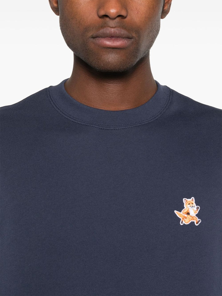 Maison Kitsune' Sweaters - Blue and green | aed9f018ae23653019c550100030e3bf9d90280e