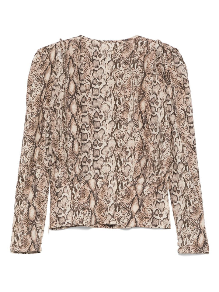 Isabel Marant Top - Light and natural | d8c635ec22a22c8e83d6ee0b4bc60347700480a9