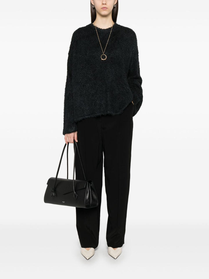 Toteme Main Trousers - Blacks and greys | 32f12bfa25db5c8d780f0179994356d8305b9f42